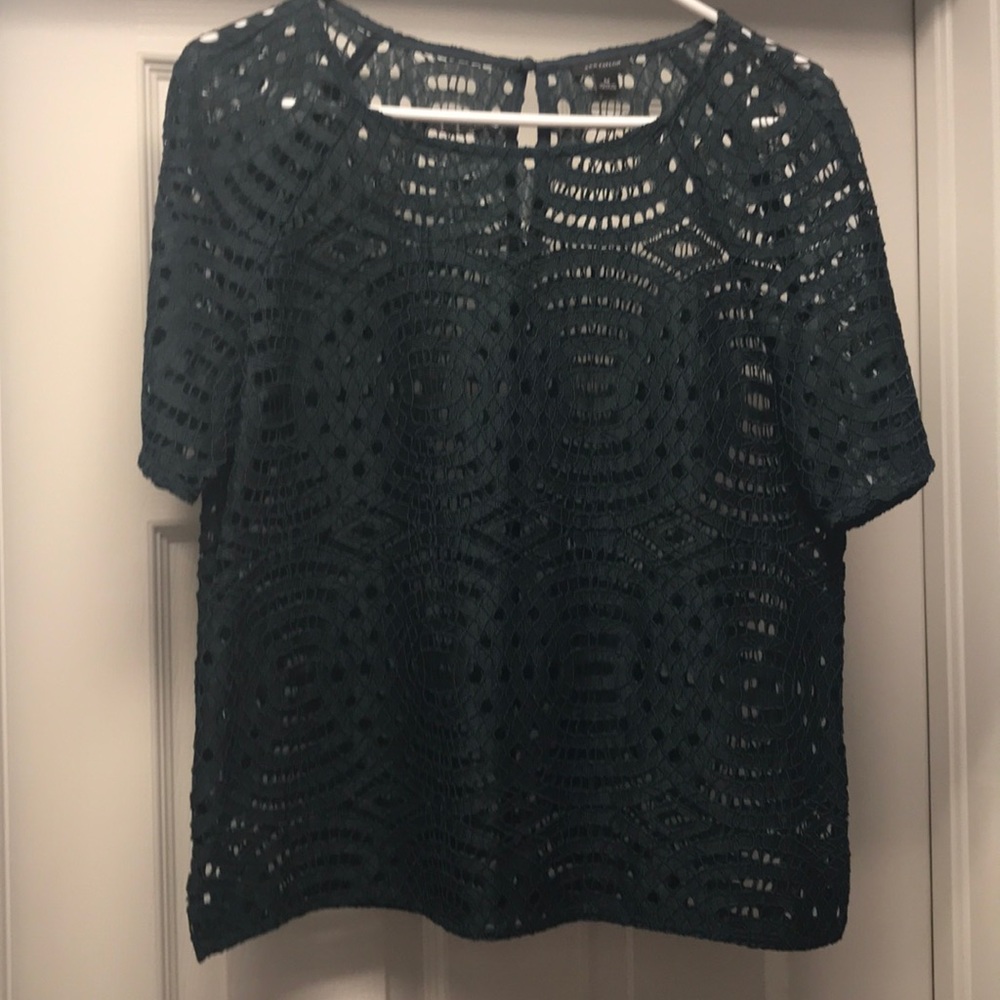 Dark Green Ann Taylor top